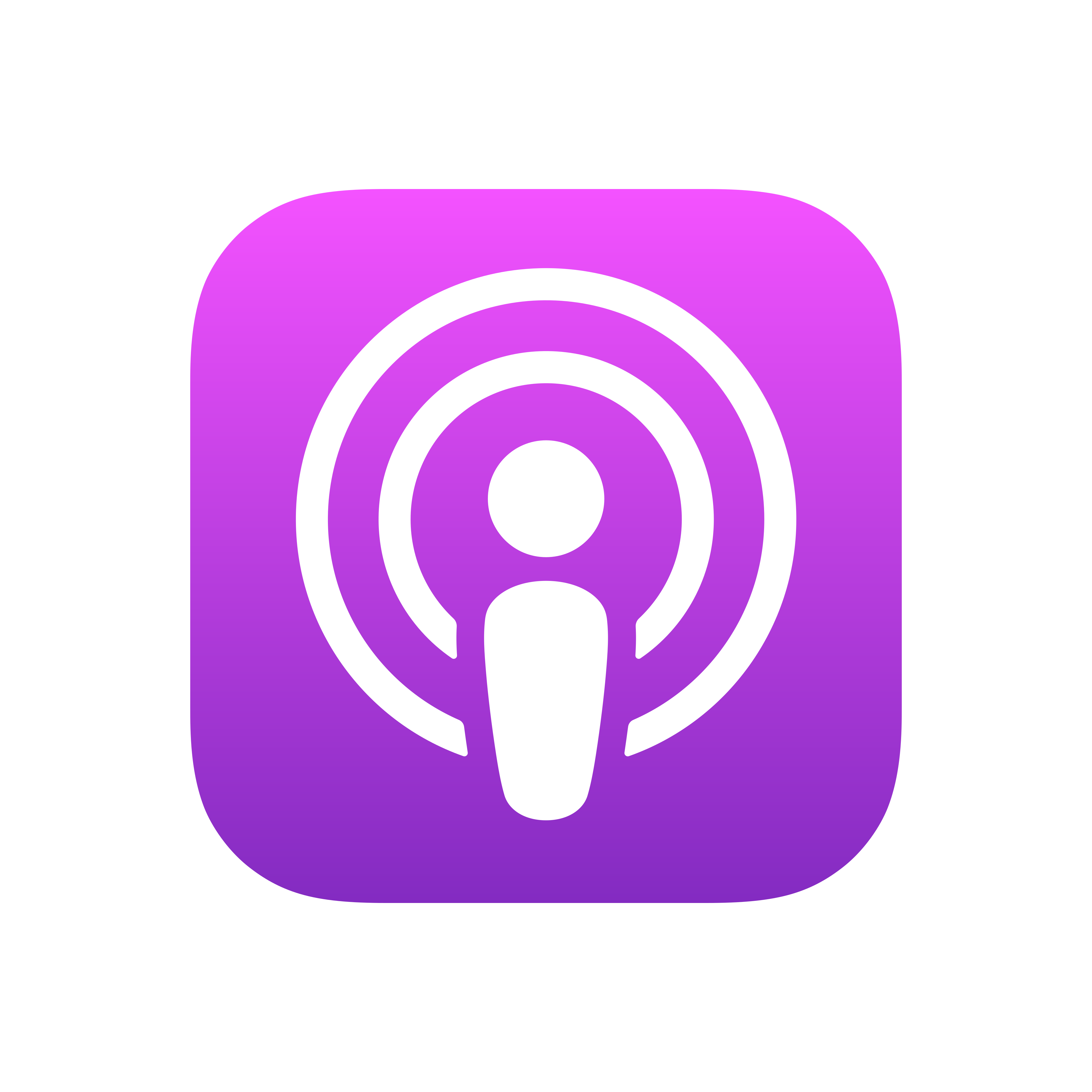 Apple podcasts logo